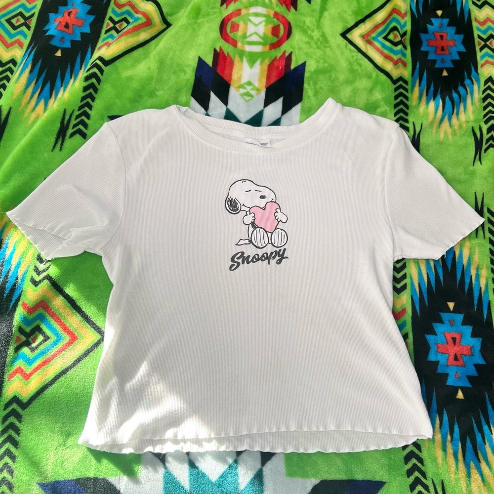Snoopy Crop Top